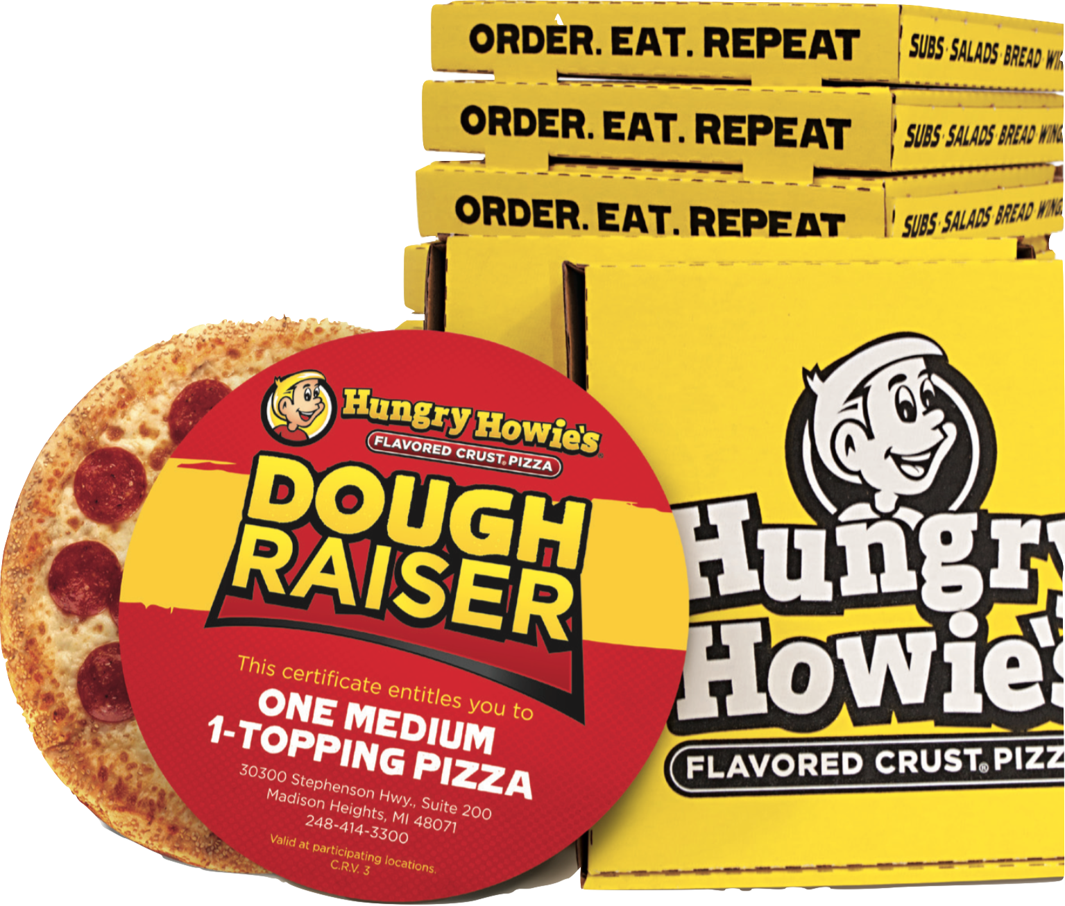 Hungry Howie’s Dough Raiser Kenbrook PTA